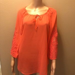 Orange Blouse